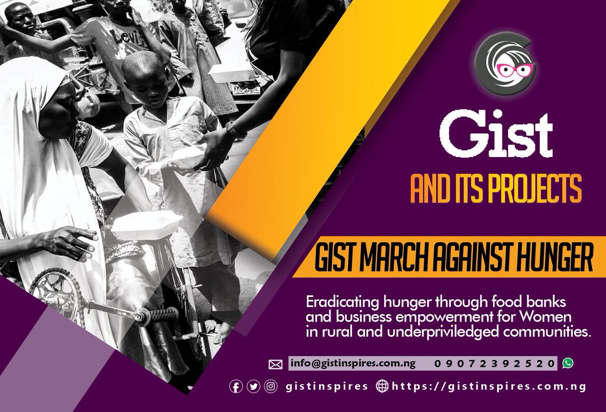 gistinspires's tweet photo. Girls really Should Thrive.
This is who we are.
This is what we do.
Which of these projects would you love to support?
#marchagainsthunger
#girls
#ruralliving 
#ruralcommunities 
#communitydevelop
#SustainableDevelopment https://t.co/Xe1peCQtMU