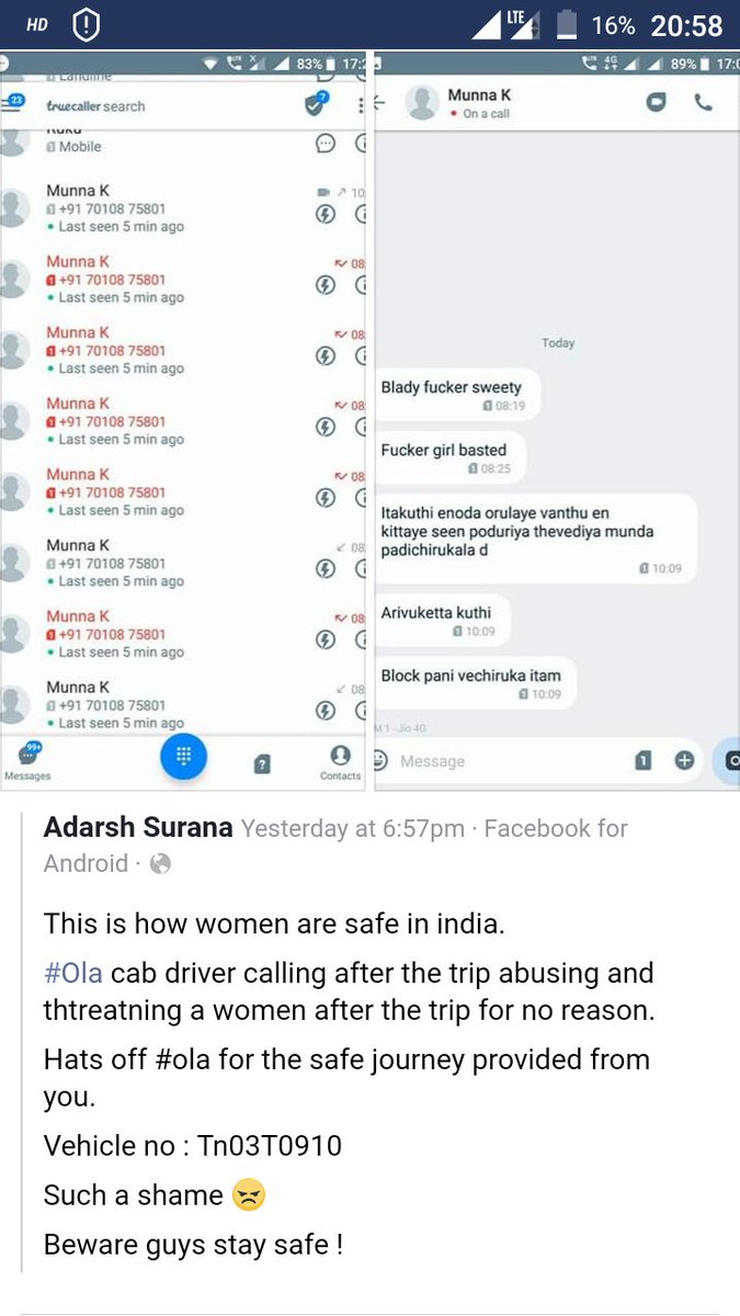 NaveenShining's tweet image. @Olacabs besides thorough background checks of drivers, only assurance you can give your passengers is to take up the responsibility and ensure he's lawfully punished. Eagerly awaiting for your kind response #stopwomenharrasment #stopola till then