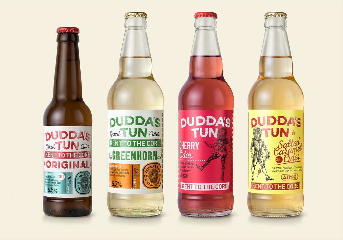 We couldn't keep it quiet any longer! 
Here's a sneak preview of our newly branded bottled range, which we'll be adding to throughout 2018!
Our official launch, with free tastings will be <a href="/macknade/">Macknade</a> 12-4pm on Saturday 5th May. 🍎🍻🍏 #kentothecore #craftcider #newbranding