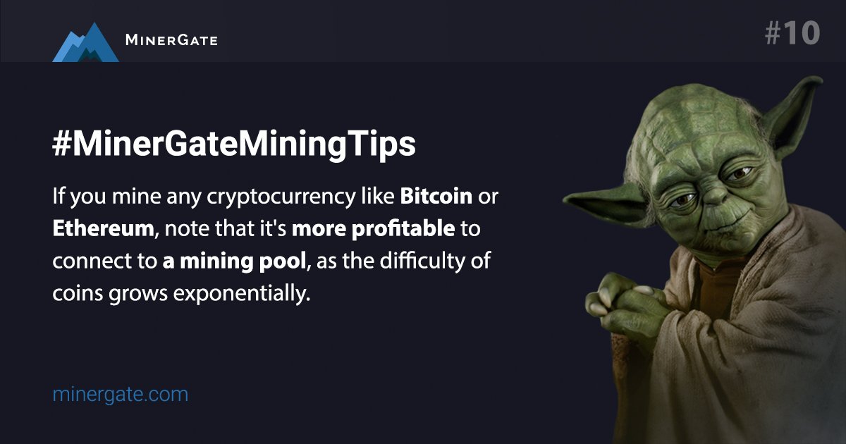 MinerGate's tweet image. Useful tip #10 for #mining! Please share! 
#MinerGateMiningTips #MiningTips #Tips #UsefulTips #Cryprocurrency #MiningPool #Security #SecurityTips #Yoda #StarWars #Bitcoin #Btc #Ethereum #ETH #profit #miningpool