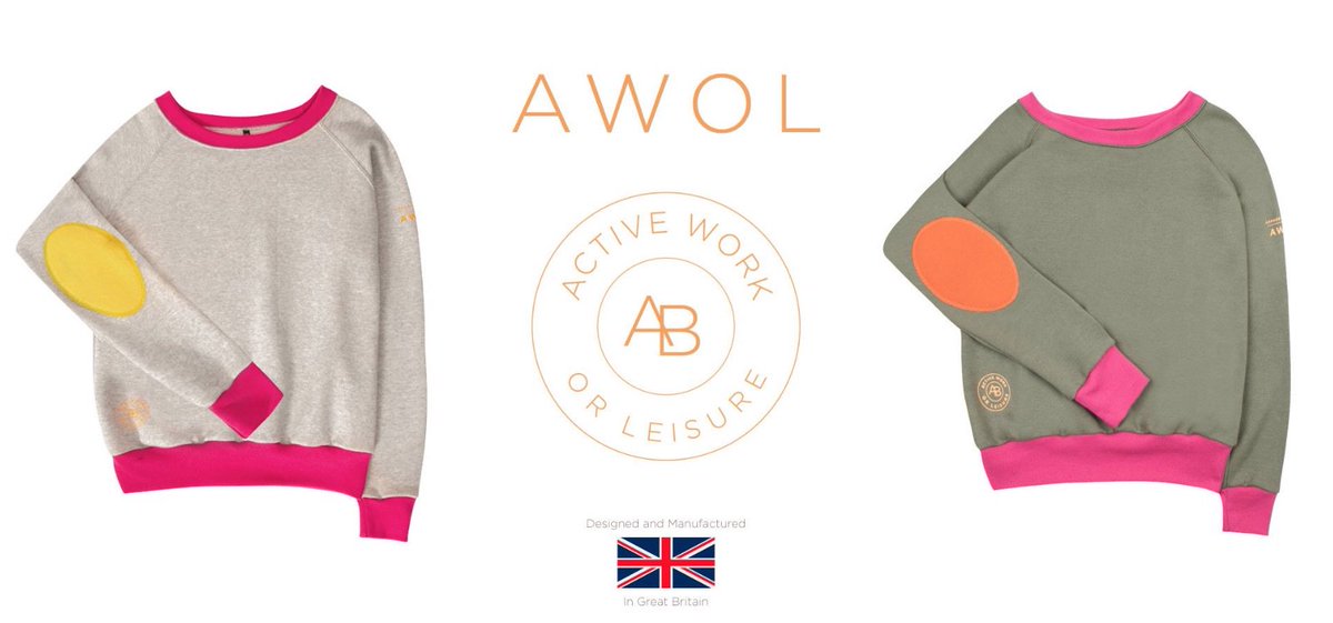 Annabel Brocks Debuts a Rainbow of Limited Edition Sweatshirts (Available online now) <a href="/AnnabelBrocks/">Annabel Brocks</a> are delighted to launch our AWOL (Active, Work or Leisure) collection offering easy to wear sweatshirts all being suited to both country and city living.