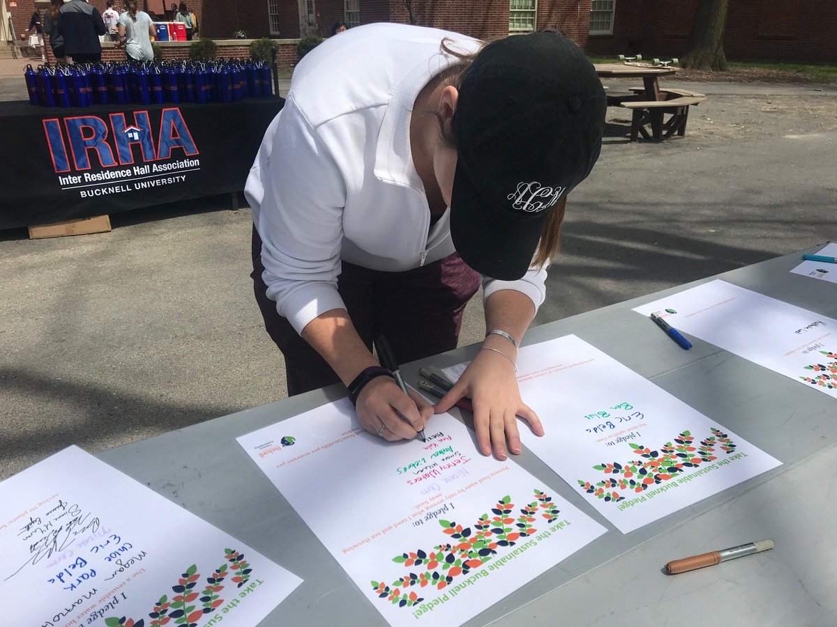 #EarthDay Weekend was so much fun at #Bucknell! #rayGreen <a href="/BucknellU/">Bucknell University</a>