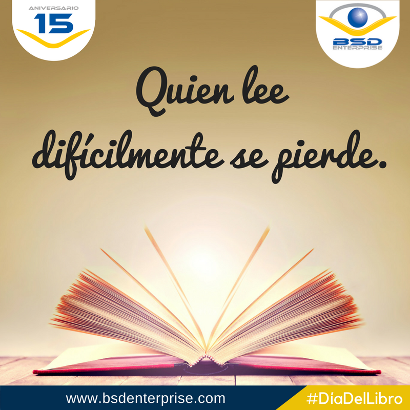 BSD_Enterprise's tweet photo. #DiaDelLibro #BSDEnterprise #FelizInicioDeSemana #FelizLunes https://t.co/c8TmmHwKky