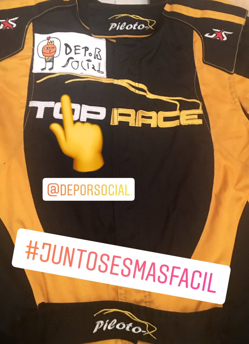 PilotoX1's tweet photo. Ya firme en el buzo @DeporSocialArg #JuntosEsMasFacil. https://t.co/jn5cHhNXRz