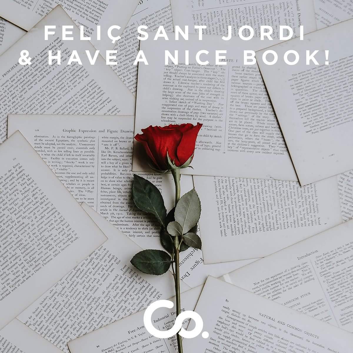 weallare_co's tweet photo. Feliç Sant Jordi &amp; have a nice book! 🥀📚

#SantJordi2018 #DiaDelLibro #BooksDay #weallarecapable #weallareco https://t.co/1j4HdRhK9x
