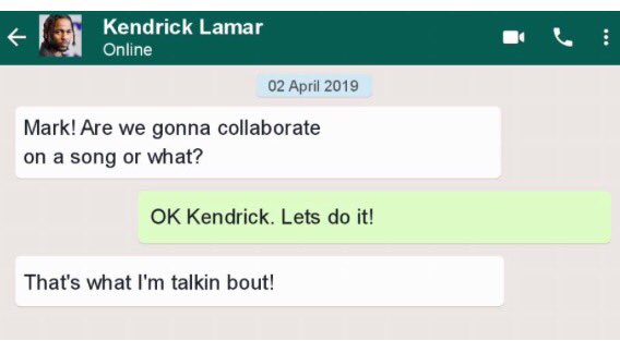 MarkPopps's tweet photo. If only this was real @kendricklamar https://t.co/QytJcDBTX7