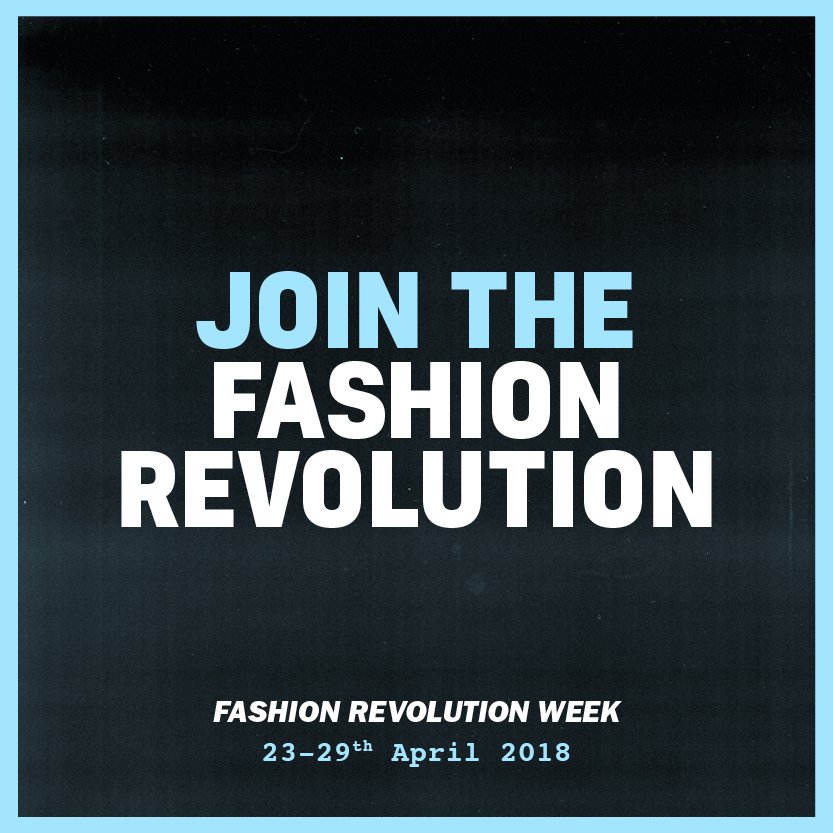 Fashion Revolution Week has begun. As we remember all those involved in the Rana Plaza collapse 5 years later, get involved in changing the industry. Check out <a href="/Fash_Rev/">Fashion Revolution</a> for ways to get involved. #whomademyclothes