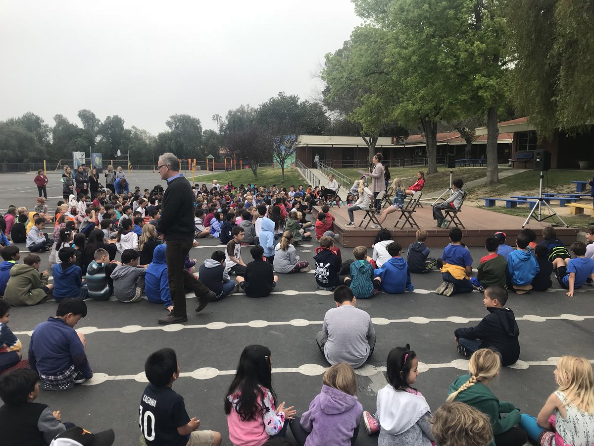 Rick4PV's tweet image. At Rancho Vista @DrSKuykendall this morning with actor @thecobybird for #DisabilityAwarenessWeek kickoff assembly. Appreciating the abilities of all #OneHill