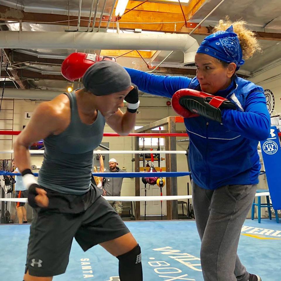 BernieBahrmasel's tweet photo. Fight Announcement Coming Soon for THE #1 Women's Pound-for-Pound Fighter in the World &amp; Boxing's Only Undisputed Champion (Since Sept. 2014), @1LadyCecilia!! Pictured Here with Trainer, THE Legendary @LRijker in Los Angeles, CA!! #AllTHEBelts https://t.co/ANcHNMdq4w