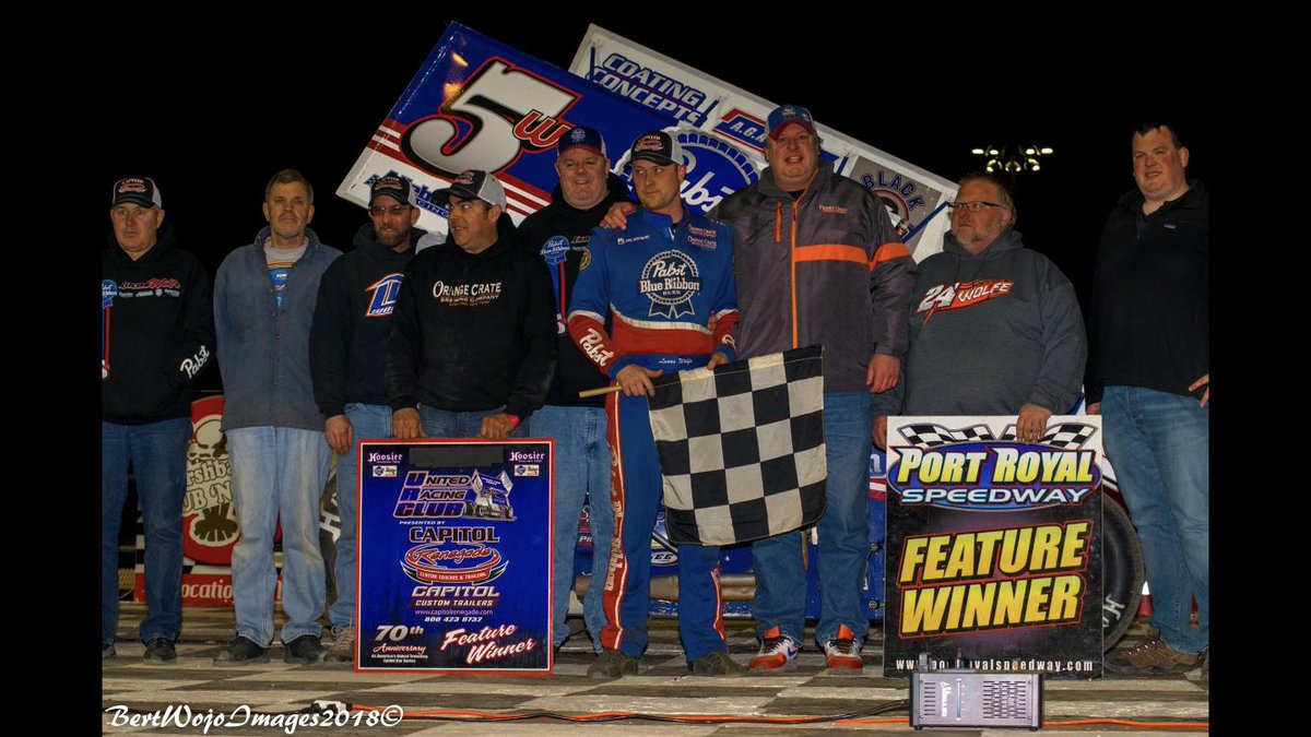 LucasWolfe5w's tweet photo. Thanks to everyone at @FKrodends @redlineoil @BulldogRears @letter_works @JJ_Auto_Racing @OrangeCrateBar for their part in getting the @PabstBlueRibbon 5W into victory lane @PortRoyalSpdway https://t.co/frOcP6UgIz