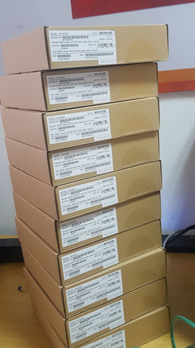 dlahoz's tweet photo. Today a new project, the smartest customer takes smarter choices. The Best Wireless Network @ArubaNetworks #Ispywifi #lagentedelwifi @vatm01 @Magnetoxx24  - Who's next? https://t.co/Lh2dUdqhCl