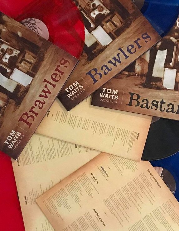 米2discs LP Tom Waits Bastards 875511 Anti- /00660 Tom Waits – Brawlers – 2 x Vinyl (Blue, LP, Record Store Day
