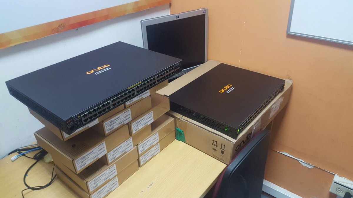 dlahoz's tweet photo. Today a new project, the smartest customer takes smarter choices. The Best Wireless Network @ArubaNetworks #Ispywifi #lagentedelwifi @vatm01 @Magnetoxx24  - Who's next? https://t.co/Lh2dUdqhCl