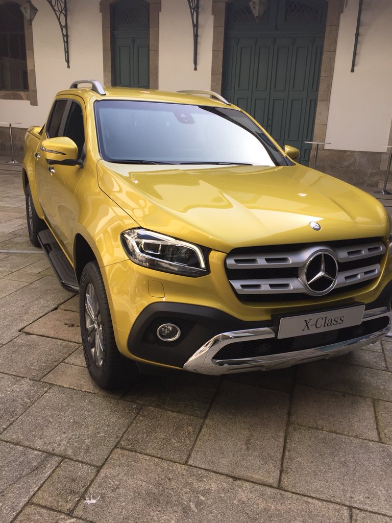 michaelwgunner's tweet image. In Porto for the New Sprinter Launch but this has also caught my eye #x-class #differentcolour