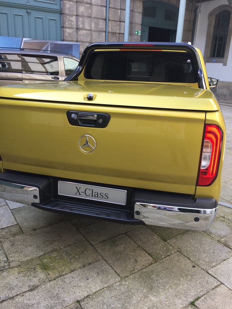michaelwgunner's tweet image. In Porto for the New Sprinter Launch but this has also caught my eye #x-class #differentcolour
