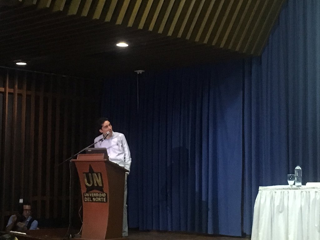 El país necesita fortalecer las capacidades individuales y mejorar la productividad de los sectores público y privado. Los #ODS, los acuerdos de #Paz y la agenda de #CrecimientoVerde: <a href="/LuisFerMejia/">Luis Fernando Mejía</a> en #JornadaOCSAUninorte