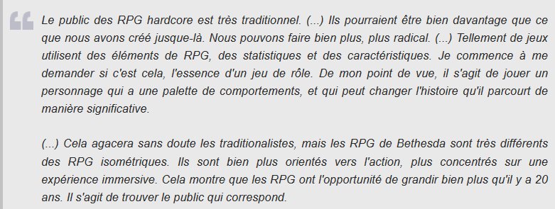 JVCom's tweet photo. Josh Sawyer, un grand du RPG (directeur créatif de Fallout New Vegas et Pillars of Eternity) parle du genre. Et c'est passionnant : https://t.co/PEAHZNwiNx