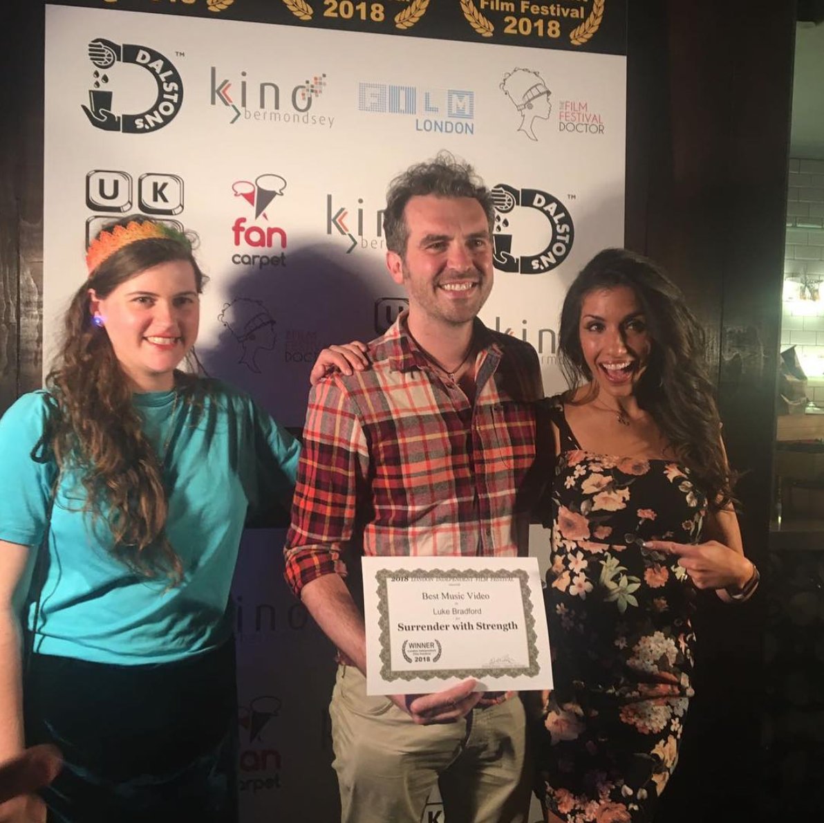 Surrender With Strength just won Best Video from London Independent Film Festival 

#londonindependentfilmfestival #bestvideo #music #giovanna
