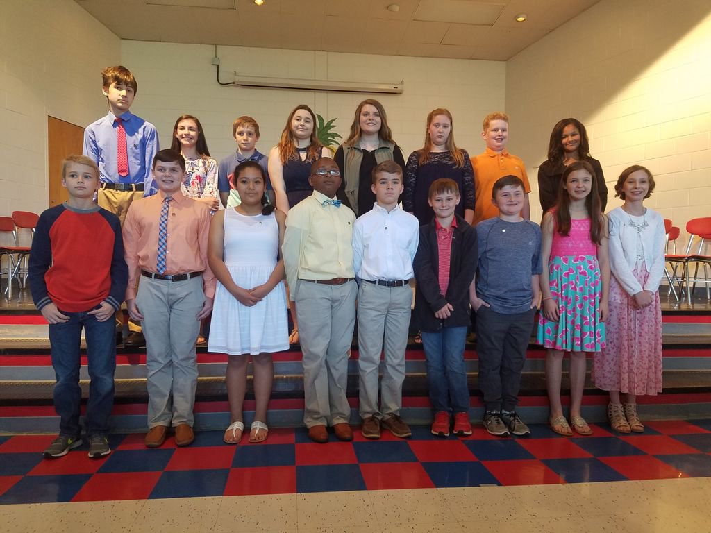 Congratulations to new Jr. Beta inductees! We are really proud of you.
