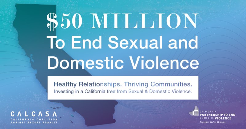 The costs of domestic & sexual violence to our communities are too high. CA needs to invest in proactive strategies! #InvestInPrevention