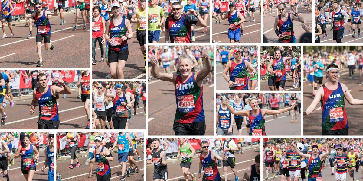 What an incredible day yesterday was at the @LondonMarathon! A huge thank you and congratulations to all 35 of our runners, who all completed the race in record temperatures!

#SportingChances #TeamTavs