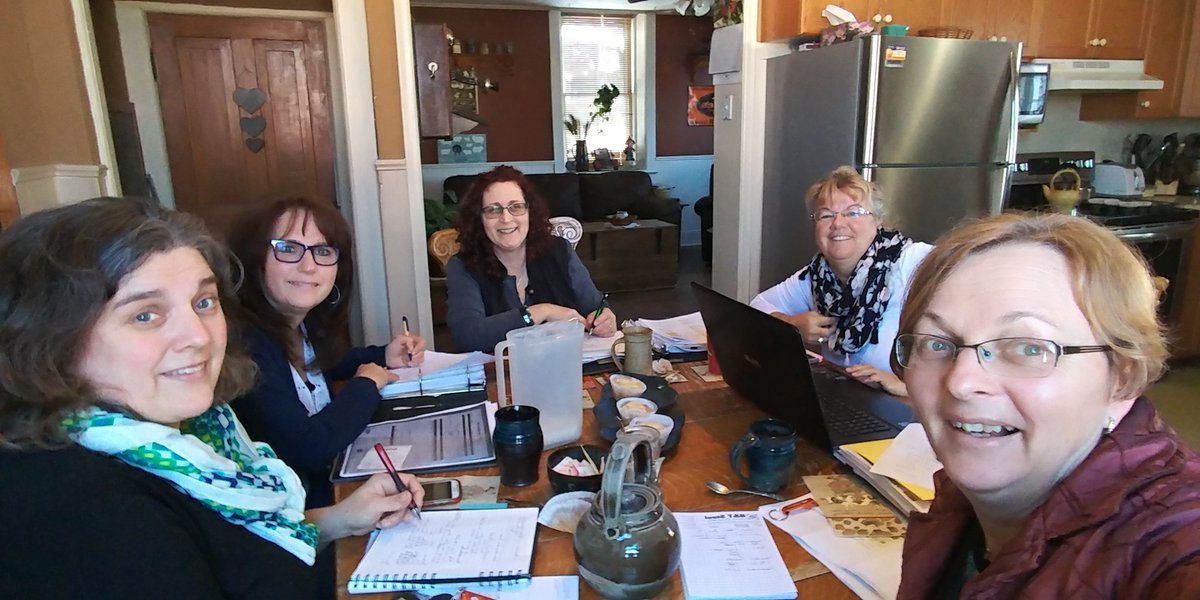 Planning meeting for #WaterlooRuralWomen #KidsFarmSafetyDay to be held Sat June 2nd. Milky Wave Inc Farms. #community  #farmsafety #safetyfirst #Ag #OntAg #CdnAg