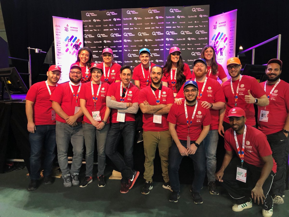Début du <a href="/Defi_sportif/">Défi sportif AlterGo</a> aujourd’hui!  Plus de 250 employés de la <a href="/Banque_TD/">TD (Canada)</a> seront bénévoles du 23 au 27 avril.  #TD #DefiSportif @SylvieDemers_TD <a href="/tcapoto/">Tony Capotosto</a> <a href="/GuayEric/">Eric Guay</a> <a href="/VinceD_TD/">Vince Di Libero</a> <a href="/DrewWawin_TD/">Drew Wawin</a> @DenisDrolet_TD <a href="/claudepapasian/">Claude Papasian</a>