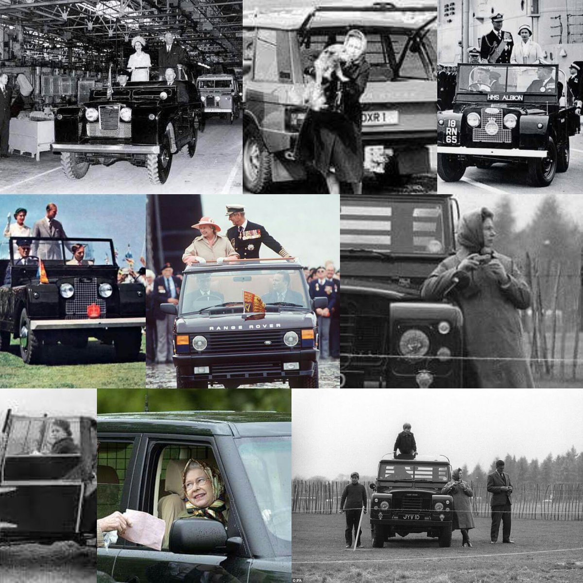 landroverpa's tweet photo. I'm sure the Queen will be celebrating ones Series 1's to ones 110's for #LR70 30th April
#SeriesOne #Serieslandrover #RangeRover #RangeRoverClassic #Defender110CSW #landroverdefender #Discovery #landroverdiscovery #landroverphotoalbum #royalfamily #thequeen https://t.co/ty8OZ5QhTd