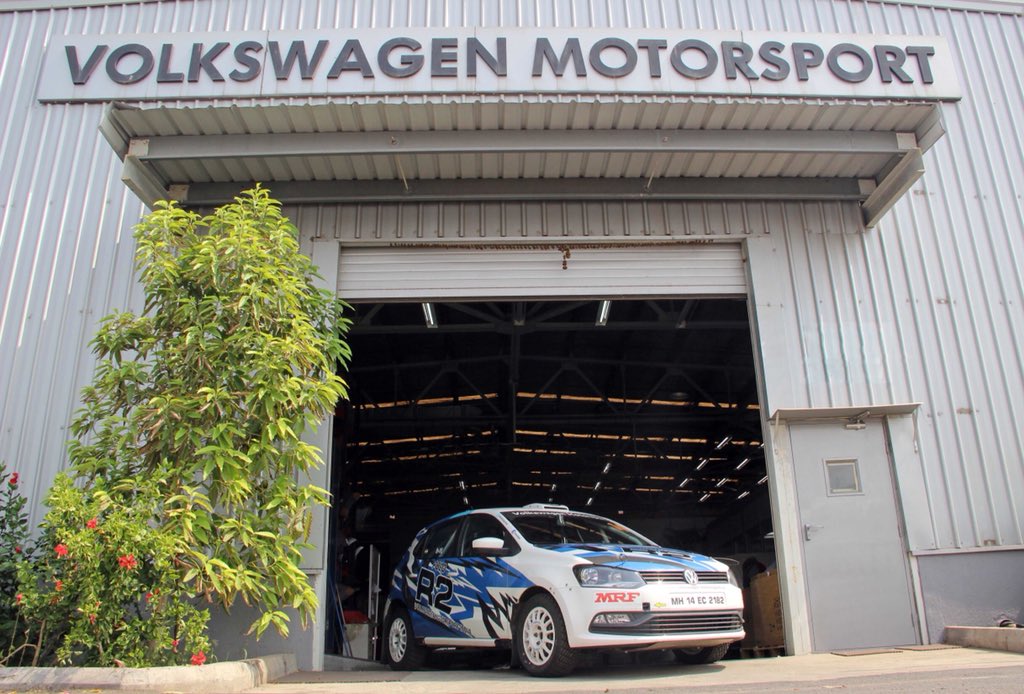 autobuyerin's tweet photo. Vicky Chandhok to make a comeback to competitive rallying driving the Volkswagen Polo R2
The Polo R2 being piloted by @vickychandhok has been built by Volkswagen Motorsport India at their raceshop in #Pune #VW #VolkswagenMotorsportIndia #Rallying #INRC2 via @volkswagenindia https://t.co/jHQQ1kSG3D