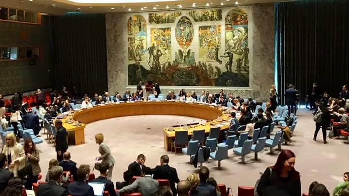 Happening now! 

At the Security Council  briefing of “The Missing Peace" the Progress Study on Youth, Peace&amp;Security. 

Will world leaders listen and adopt the recommendations to support young change makers worldwide? #youth4peace