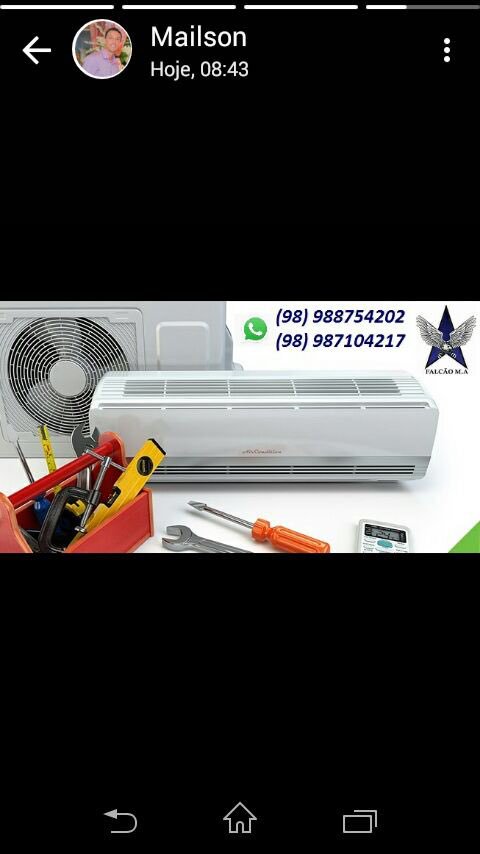 ContratSE's tweet image. Instalação, manutencao preventiva e corretiva.
Trabalhos com todas as marcas e modelos.❄️❄️❄️
Telefones: (98) 98710 4217
(98) 98875 4202
#FalcaoMA #arcondicionado
