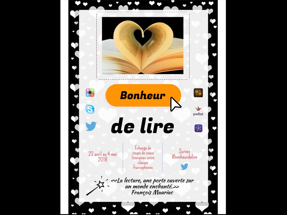 C’est parti! Partagez avec nous vos coups de cœur littéraires. Faites-nous voyager et rêver grâce à vos suggestions de livres préférés! #bonheurdelire