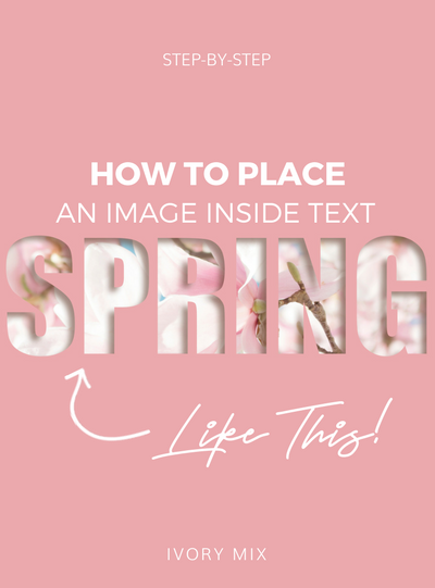 ivorymix's tweet image. How to place a photo inside of a shape or text (tutorial for Photoshop and PicMonkey) wp.me/p71afr-4in #blogbranding #photography #techtips