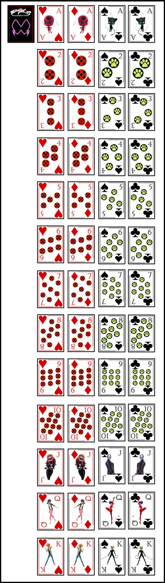 Miraculous Playing Card