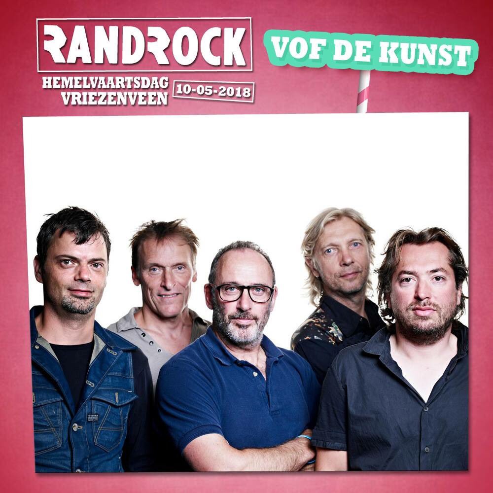 Ook VOF de Kunst is op Randrock! Met hun goeie oude Nederpop hits en een kinderrepertoire verrassen ze jong en oud #goedeoudetijd #randrock #familiefestival #10mei