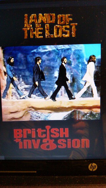 This is fun!  British invasion of the #LandoftheLost?  or #LOTL invasion of Britain?