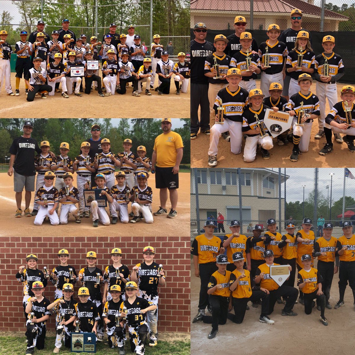 _thedirtbags's tweet photo. Congratulations to all Dirtbag Youth Teams on their success this past weekend.. #DirtbagStrong https://t.co/vQTHtVuymc
