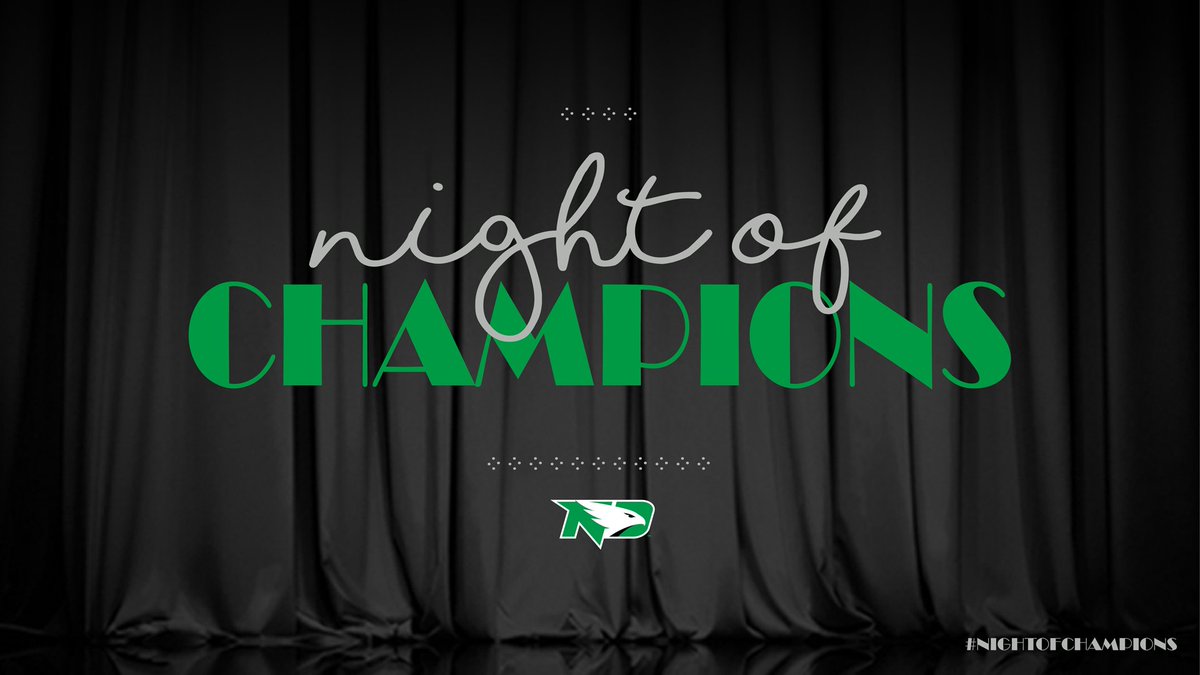 UNDsports's tweet photo. NEWS:
Finalists unveiled for 2017-18 @UNDsports Night of Champions awards banquet

#UNDproud #PledgeYourLoyalty 
https://t.co/DXBK0wzAx0 https://t.co/8IKPmRQ4VH