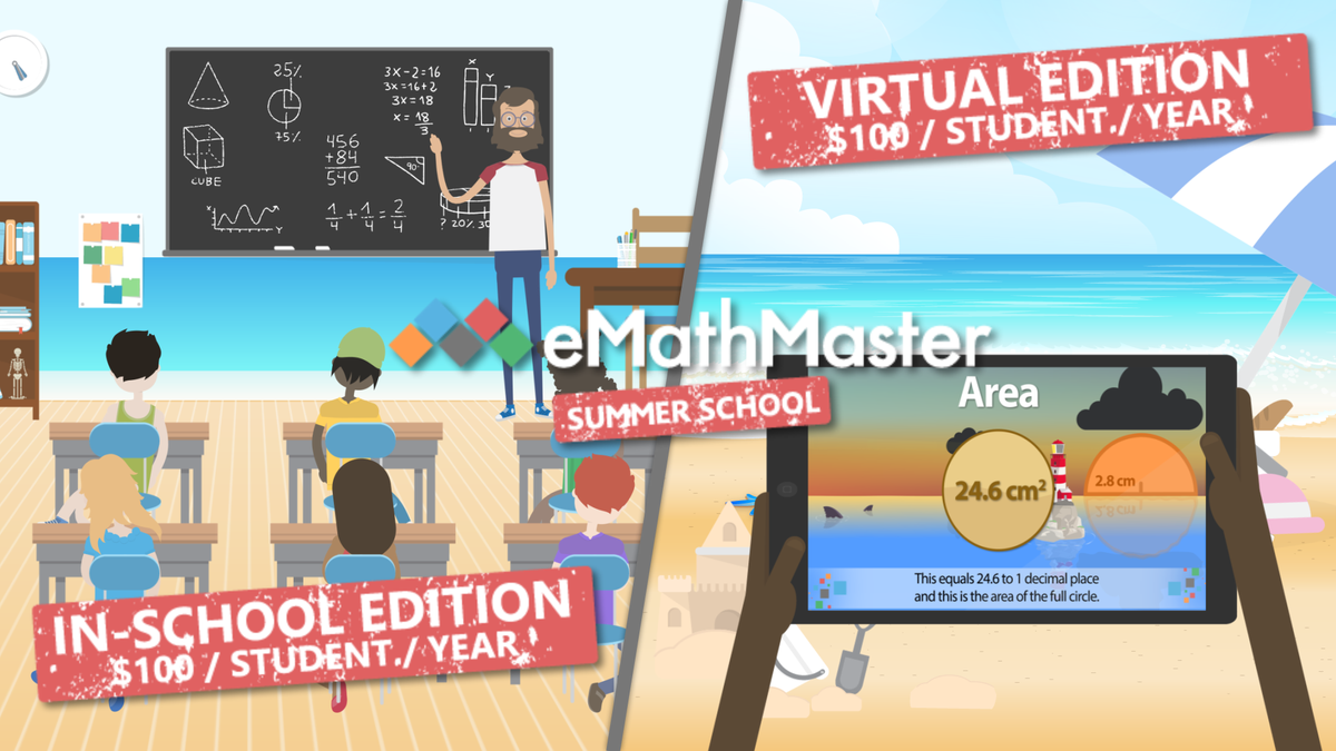 eMathMaster's tweet image. The new eMathMaster site is LIVE! Check out the eMathMaster SUMMER SCHOOL! emathmaster.com #eMathMaster #SummerSchool #Math #teachertraining #learnathome #homeschool