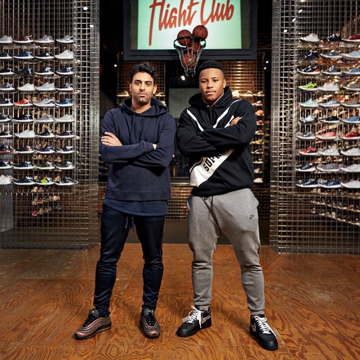 future sneaker shopping