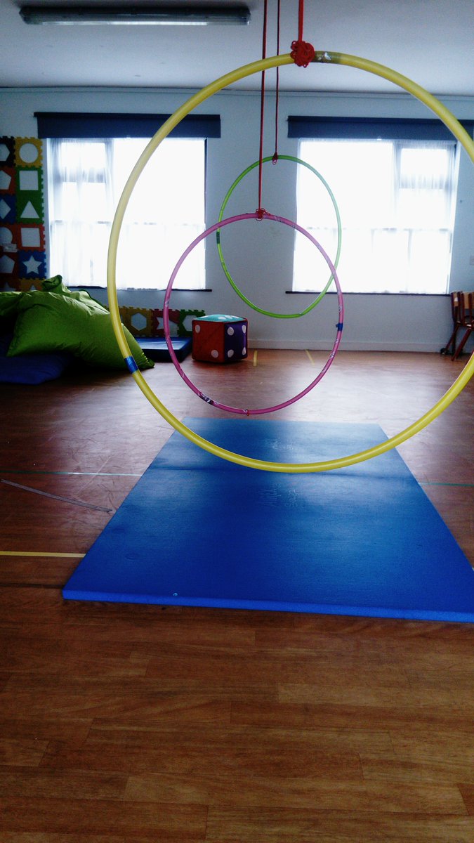 CSGWexford's tweet photo. Jumping through hoops to make it a successful Monday 😂 #csg #wexford #specialneeds #occupationaltherapy #MondayMotivation https://t.co/ffppaORwMr