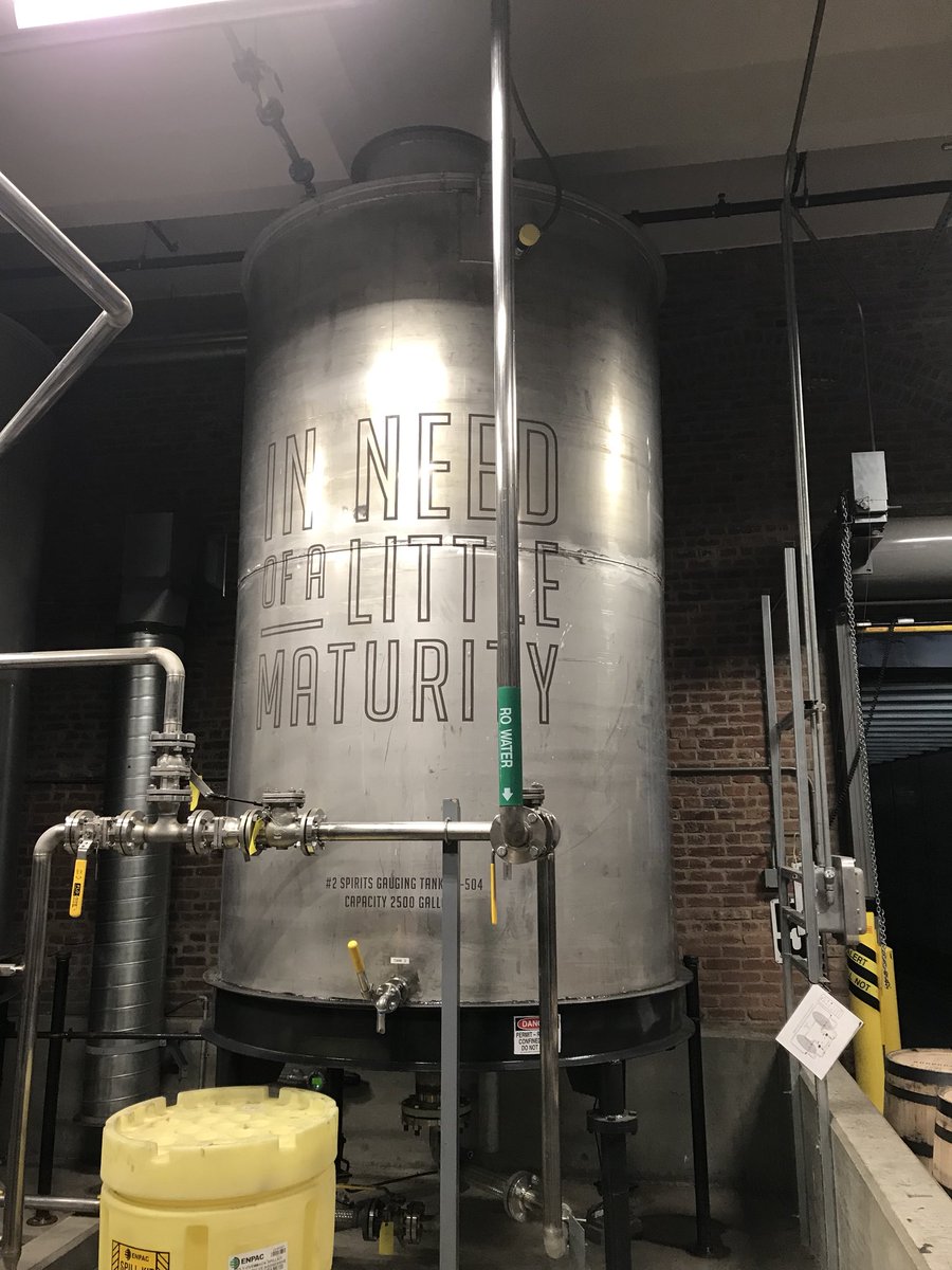 fostah's tweet photo. Toured @Angels_Envy today. The building is gorgeous. The Bourbon’s better. https://t.co/dYyp8Gc07n