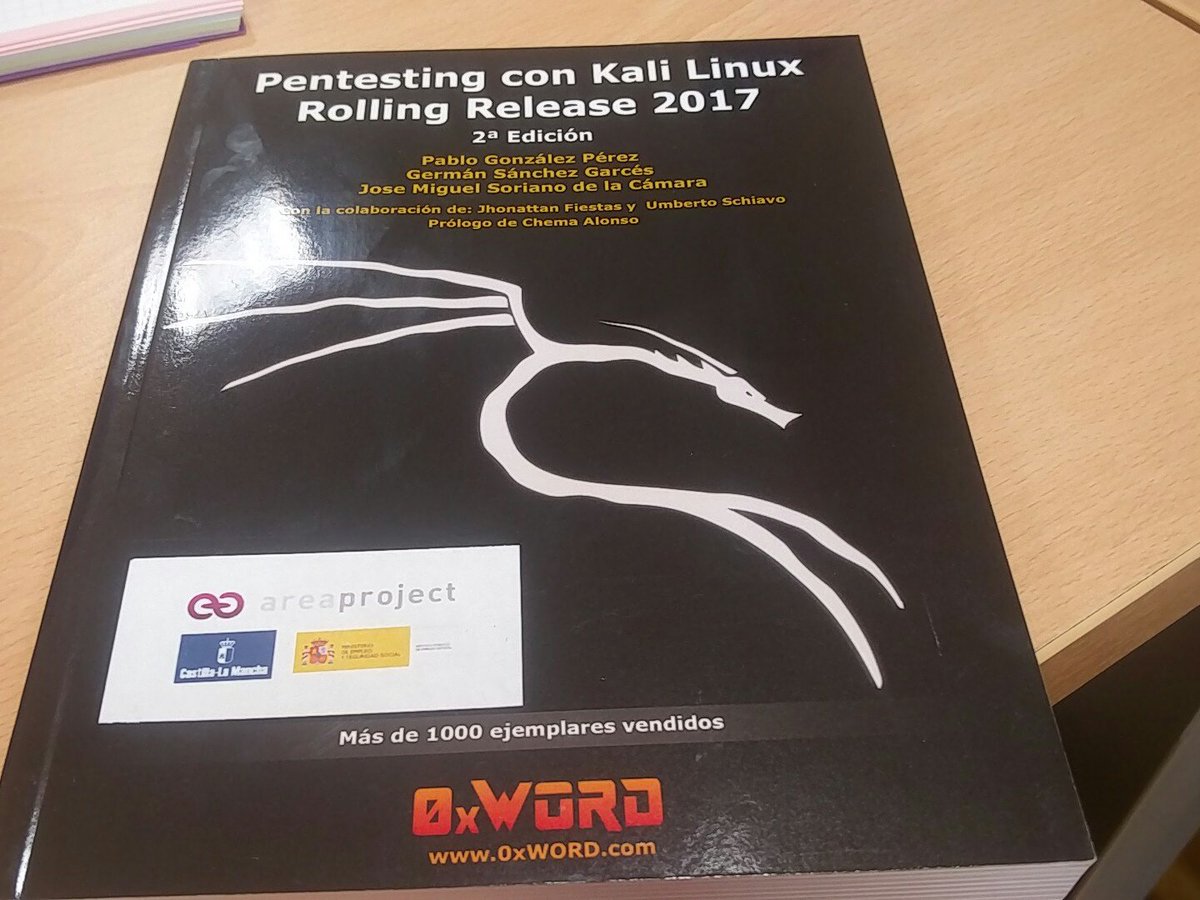 SrJappi's tweet photo. Empezamos con el Pentesting!!! 😍 #seguridadinformatica #0xword #kali #areaproject @areaprojects https://t.co/72QBkCDkMJ