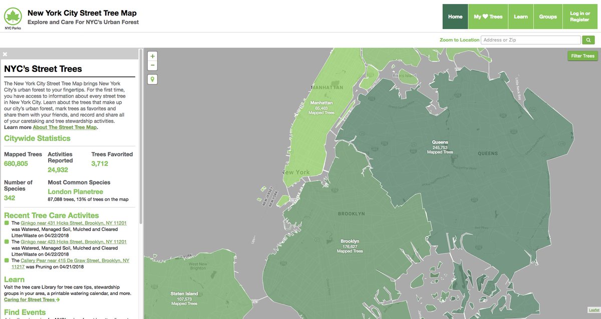 Printable Map Of New York City Attractions
