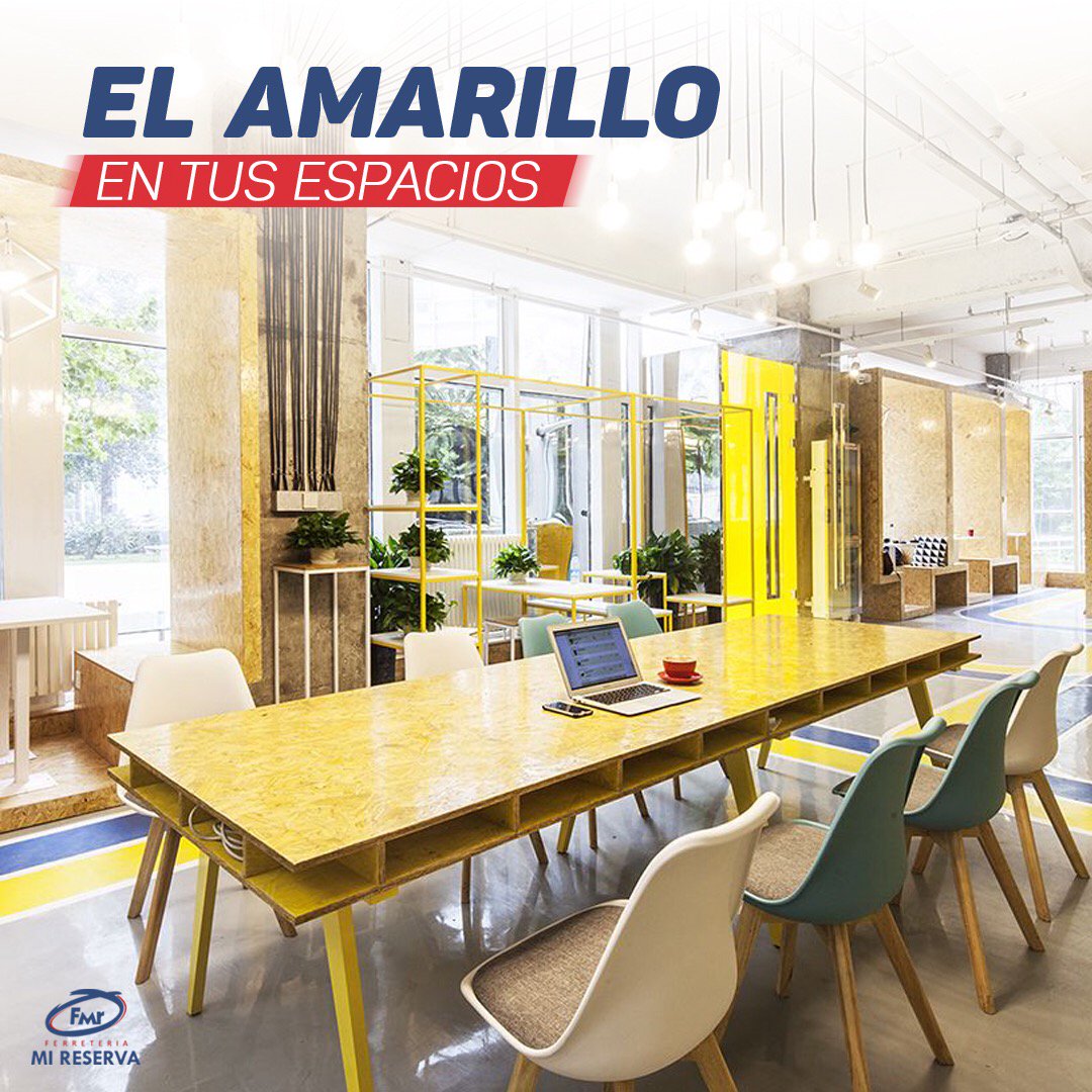 ferremireserva's tweet photo. El amarillo es un color enérgico, representa al sol, y nos hace pensar en la vitalidad, el intelecto y la longevidad. Puede ser utilizado para cocinas, o lugares de estudio (dependiendo de la persona). Sin embargo, no se recomienda para los dormitorios. ☀️ #coloramarillo https://t.co/KnBjuTV0wL