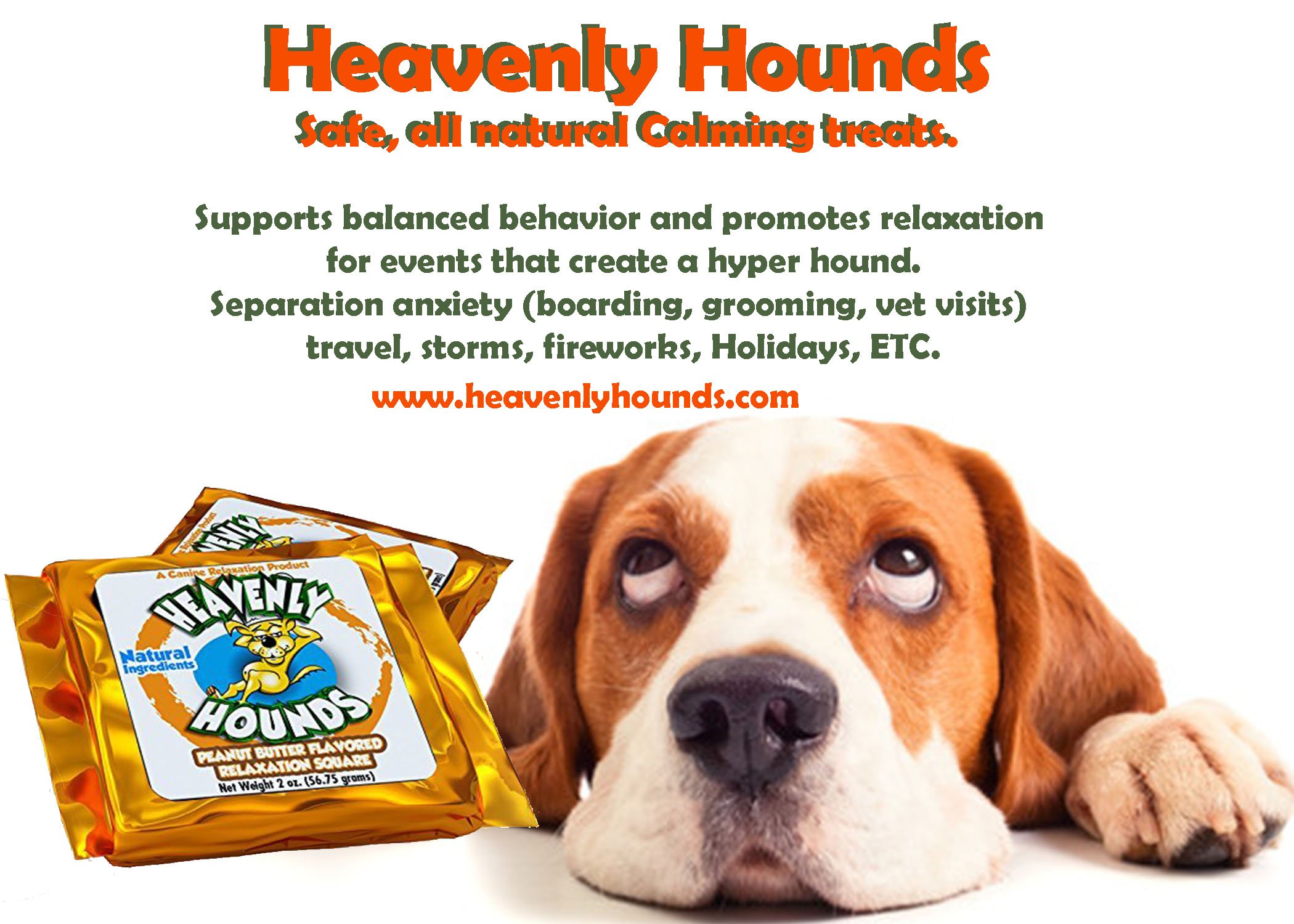 Heavenly hounds top calming treats