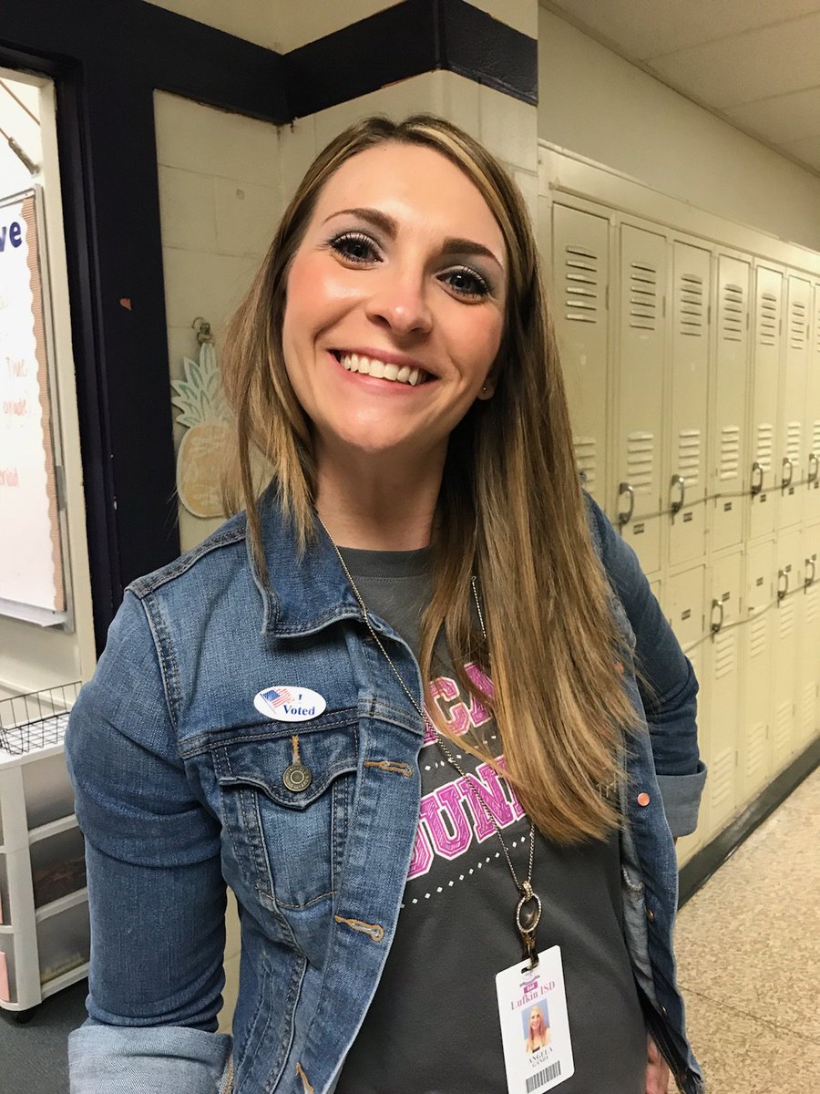 gandyak's tweet photo. Go vote! #LufkinVotes https://t.co/azbOQSVPRT