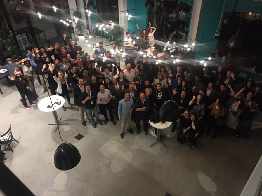 blockchainRI's tweet photo. Pleased to welcome so many of Torontoโs #blockchain leaders to our offices last week for @Fintech_Canadaโs #BlockchainEconomicEvent. https://t.co/LeV3b19AZg