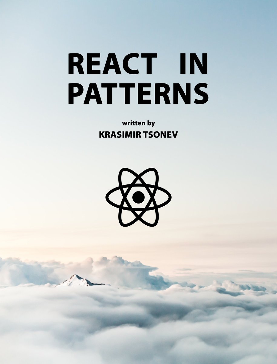 speckyboy's tweet photo. React in Patterns - A free book about common design patterns used while developing with React https://t.co/lG3Undb6OX https://t.co/Nqjb2FZK9A