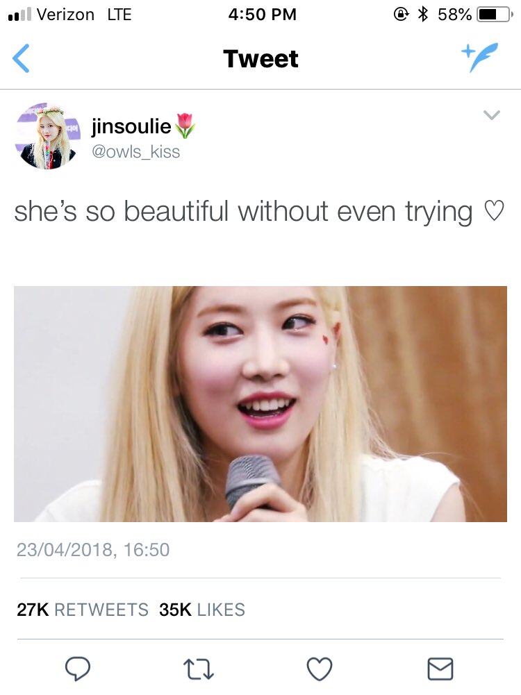 zevendevilz's tweet photo. •(loona) lipsoul social media au•
in which Kim Lip is an incredibly popular, newly debuted, openly lesbian idol, and Jinsoul is her biggest fansite. https://t.co/nKdpyJ3O3x